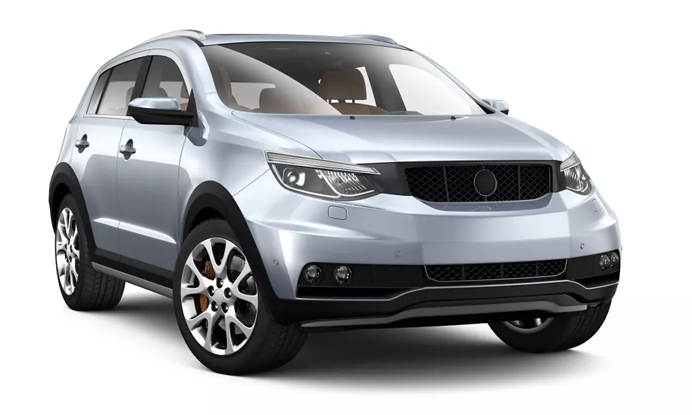 Un vehículo Buick Encore gris
