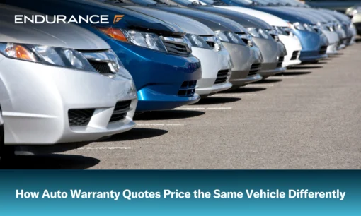 A line of compact cars at a dealership