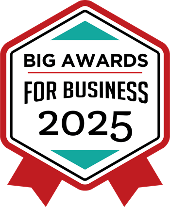 BIG Awards company of the year 2025 badge