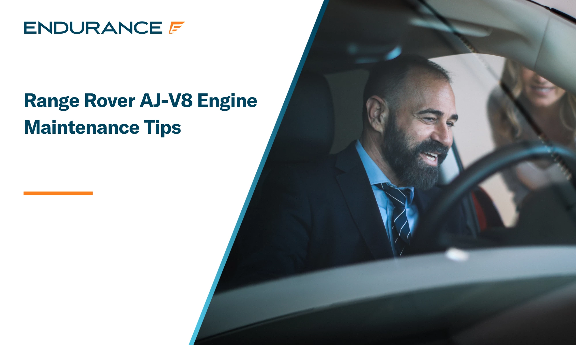 Man smiling and talking to a saleswoman about buying a luxury vehicle