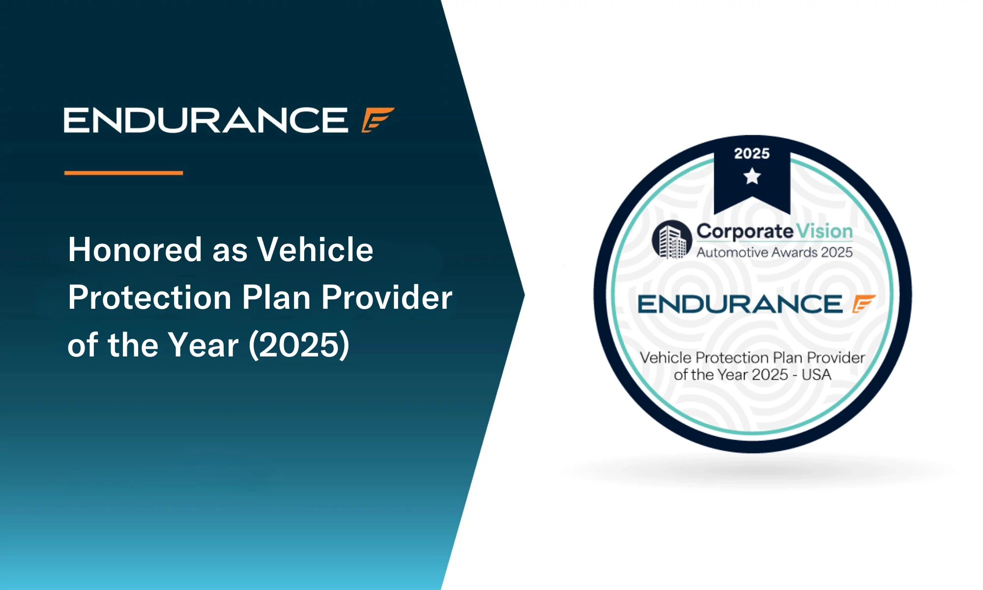Endurance reclama el título: Proveedor de protección de vehículos del año