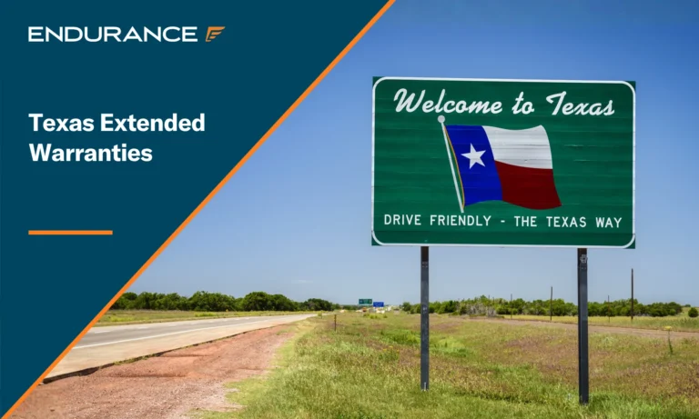 Welcome to Texas State Sign on highway, explore Texas extended warranty plans