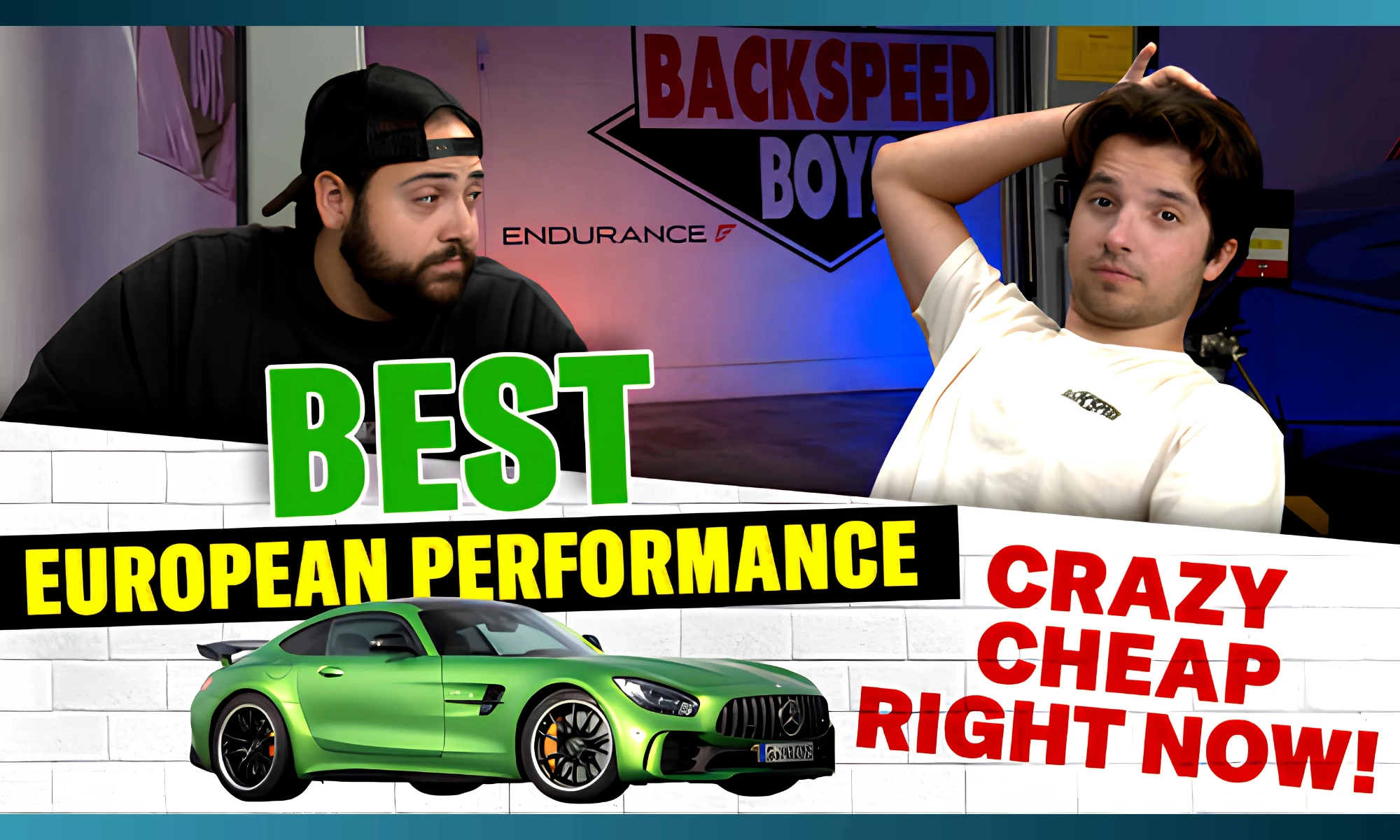 Los Backspeed Boys enumeran 6 coches deportivos europeos asequibles.